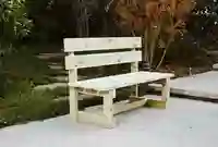 ספסל עץ פשוט דגם אורן