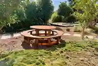 שולחן קקל עגול