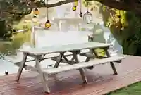 שולחן קקל ענק לגינה
