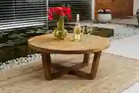 שולחן קפה עגול