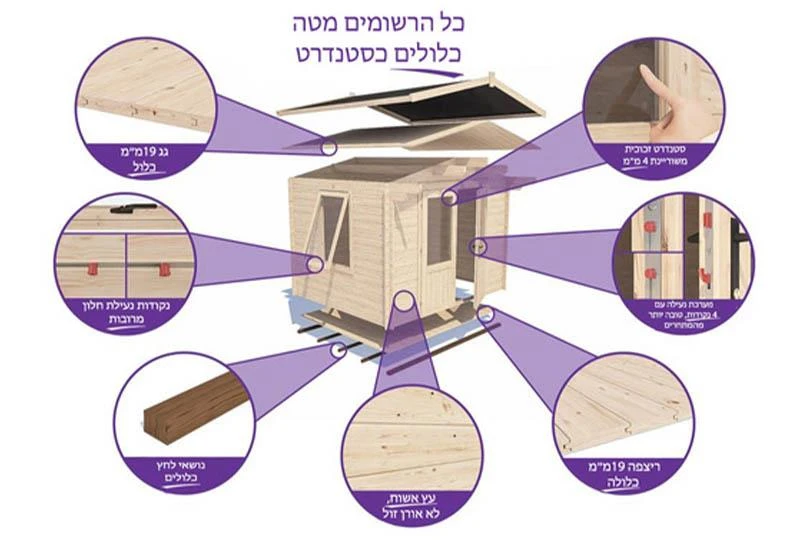 מחסן עץ איכותי